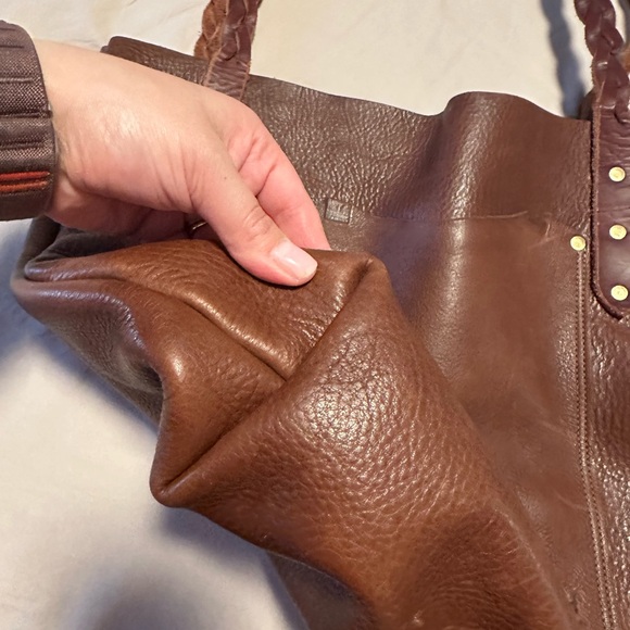 HH Drygoods Great Falls Leather Tote Bag